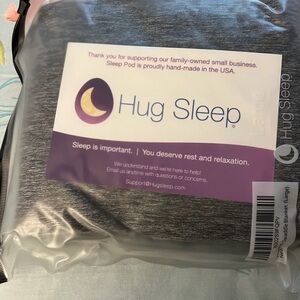 Hug Sleep Large Gray Sleep Pod NWT